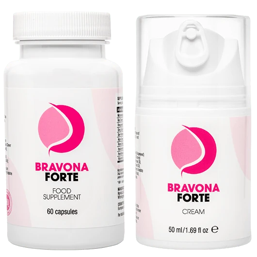 Bravona Forte: Kit completo per aumento seno.