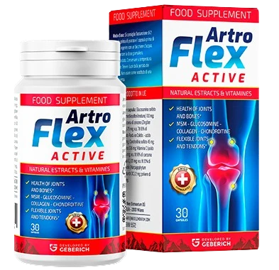 Confezione Artroflex Active, integratore per dolori articolari e mobilità.