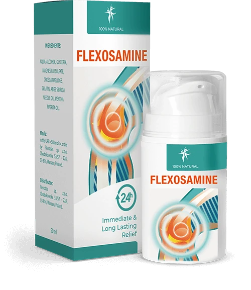 Flexosamine crema per dolori articolari - confezione prodotto